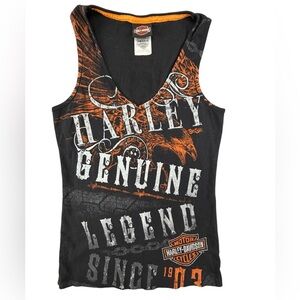 Harley Davidson- Graphic Tank- Small-‎ Like New!!!